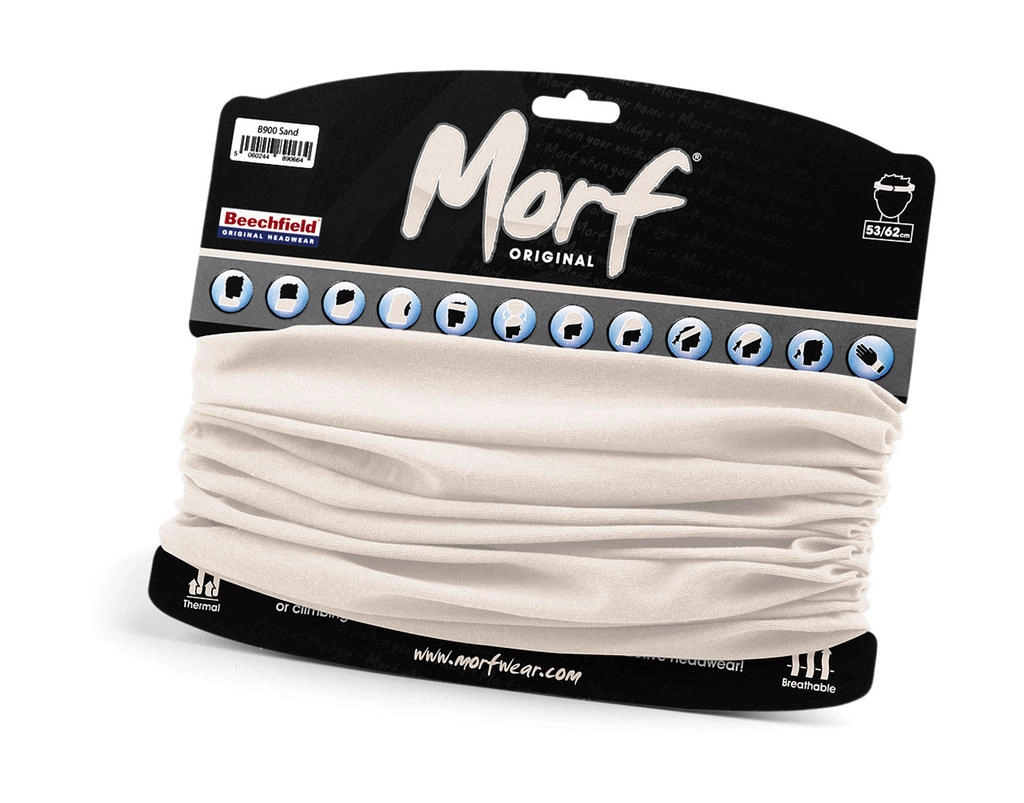 Morf™ Original zum Besticken und Bedrucken in der Farbe Sand mit Ihren Logo, Schriftzug oder Motiv.