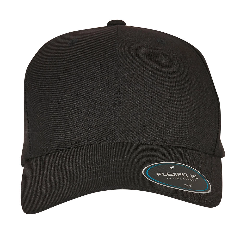 FLEXFIT NU® CAP zum Besticken und Bedrucken in der Farbe Black mit Ihren Logo, Schriftzug oder Motiv.