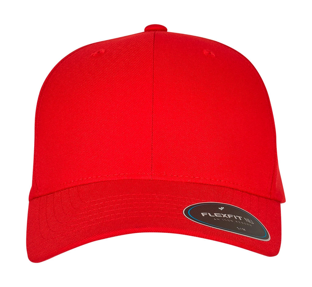 FLEXFIT NU® CAP zum Besticken und Bedrucken in der Farbe Red mit Ihren Logo, Schriftzug oder Motiv.