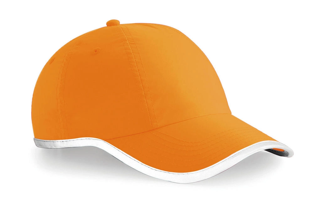 Enhanced-Viz Cap zum Besticken und Bedrucken in der Farbe Fluorescent Orange mit Ihren Logo, Schriftzug oder Motiv.