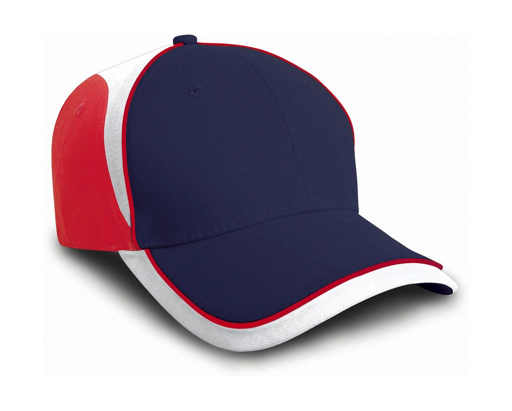 National Cap zum Besticken und Bedrucken in der Farbe France mit Ihren Logo, Schriftzug oder Motiv.