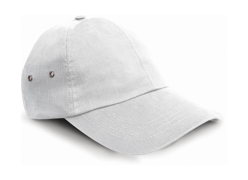 Plush Cap zum Besticken und Bedrucken in der Farbe White mit Ihren Logo, Schriftzug oder Motiv.