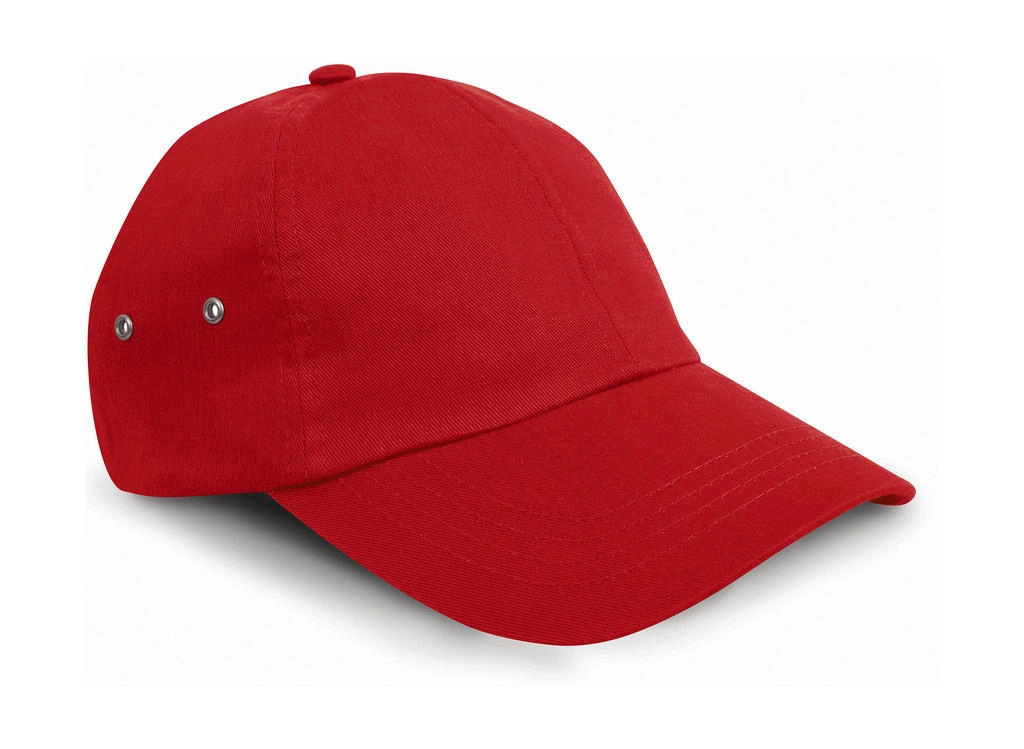 Plush Cap zum Besticken und Bedrucken in der Farbe Red mit Ihren Logo, Schriftzug oder Motiv.