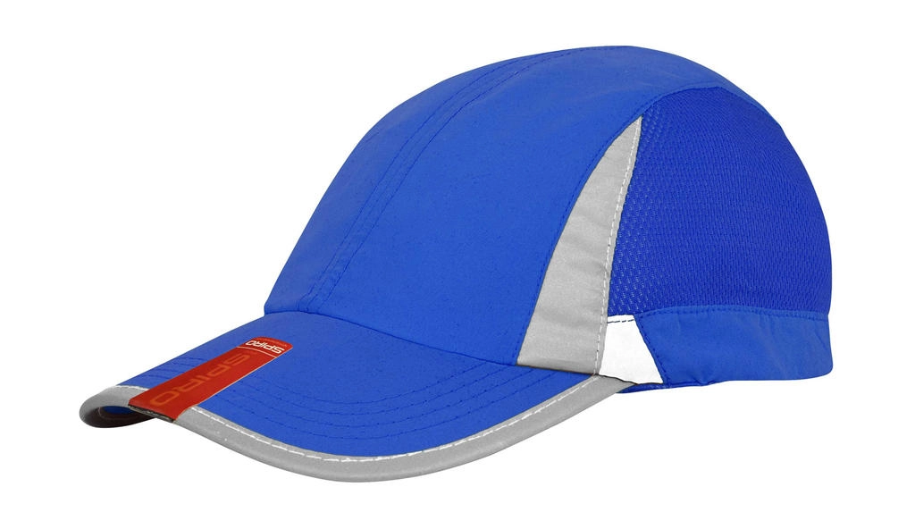 Spiro Sport Cap zum Besticken und Bedrucken in der Farbe Royal/White mit Ihren Logo, Schriftzug oder Motiv.