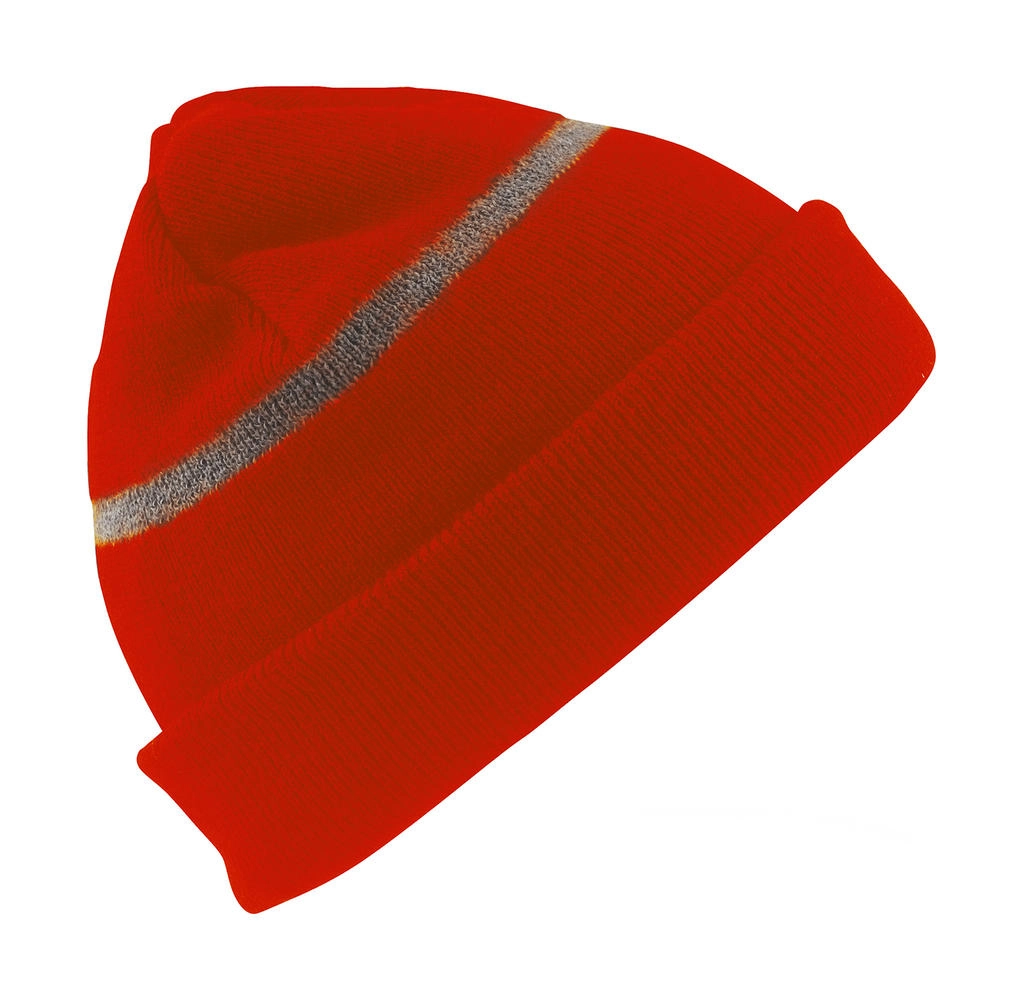 Junior Thinsulate™ Woolly Ski Hat zum Besticken und Bedrucken in der Farbe Fluorescent Orange mit Ihren Logo, Schriftzug oder Motiv.
