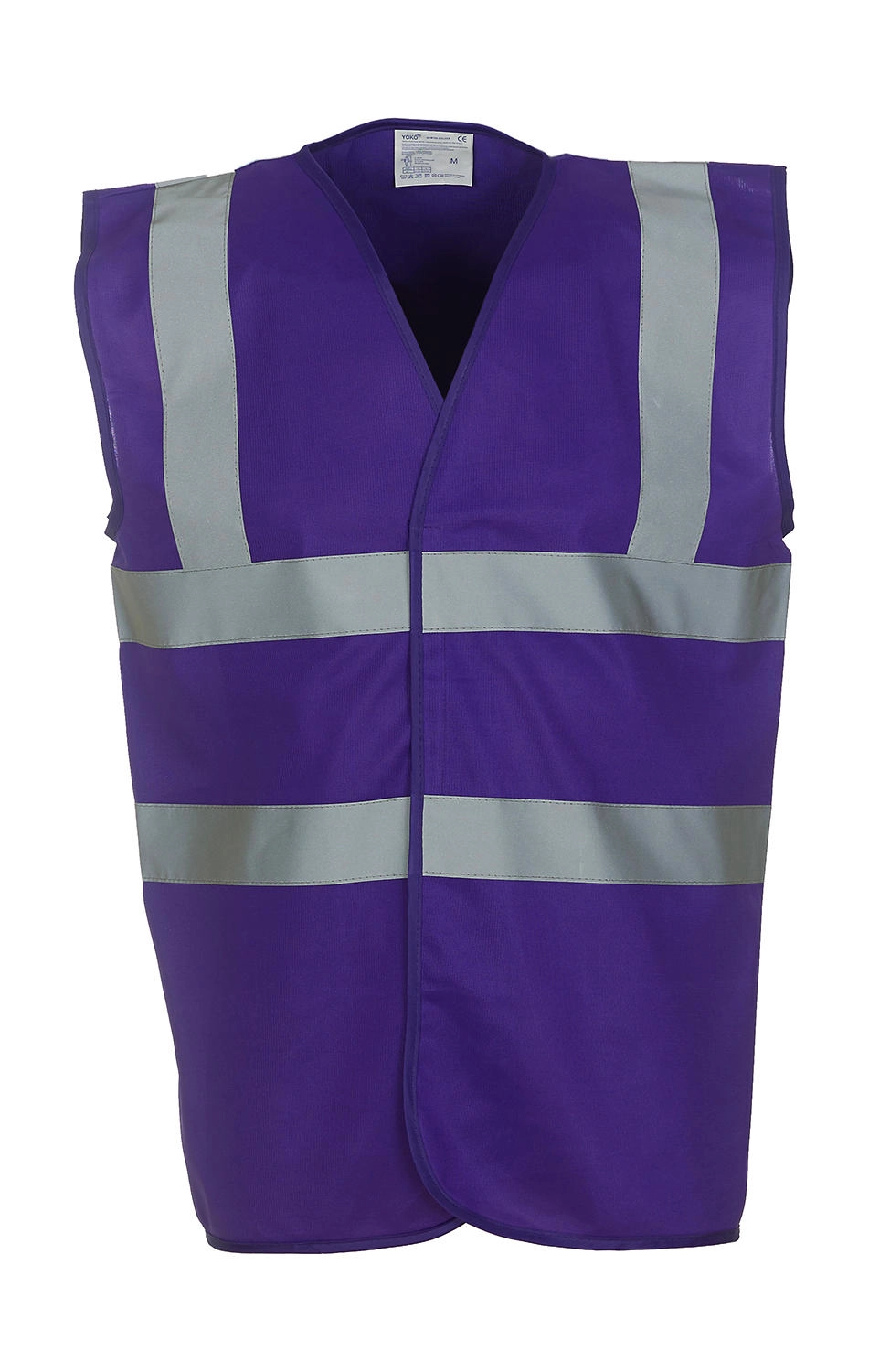 Fluo 2 Band+Brace Waistcoat zum Besticken und Bedrucken in der Farbe Purple mit Ihren Logo, Schriftzug oder Motiv.