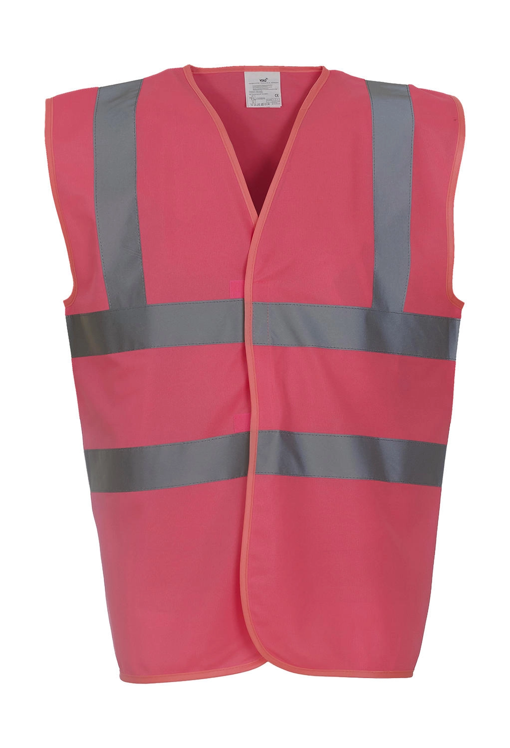Fluo 2 Band+Brace Waistcoat zum Besticken und Bedrucken in der Farbe Pink mit Ihren Logo, Schriftzug oder Motiv.