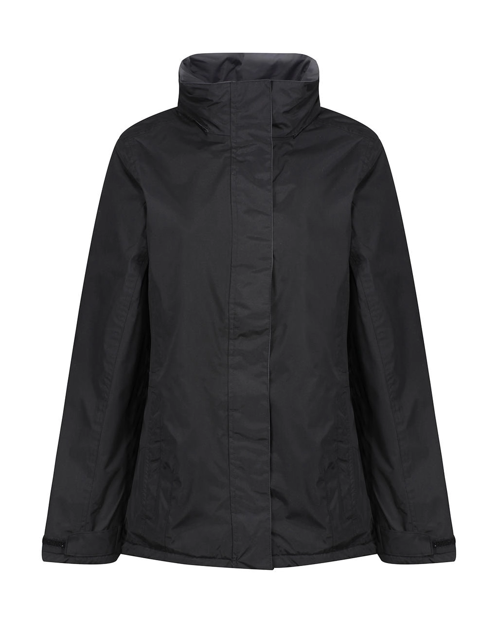 Ladies` Beauford Insulated Jacket zum Besticken und Bedrucken in der Farbe Black mit Ihren Logo, Schriftzug oder Motiv.