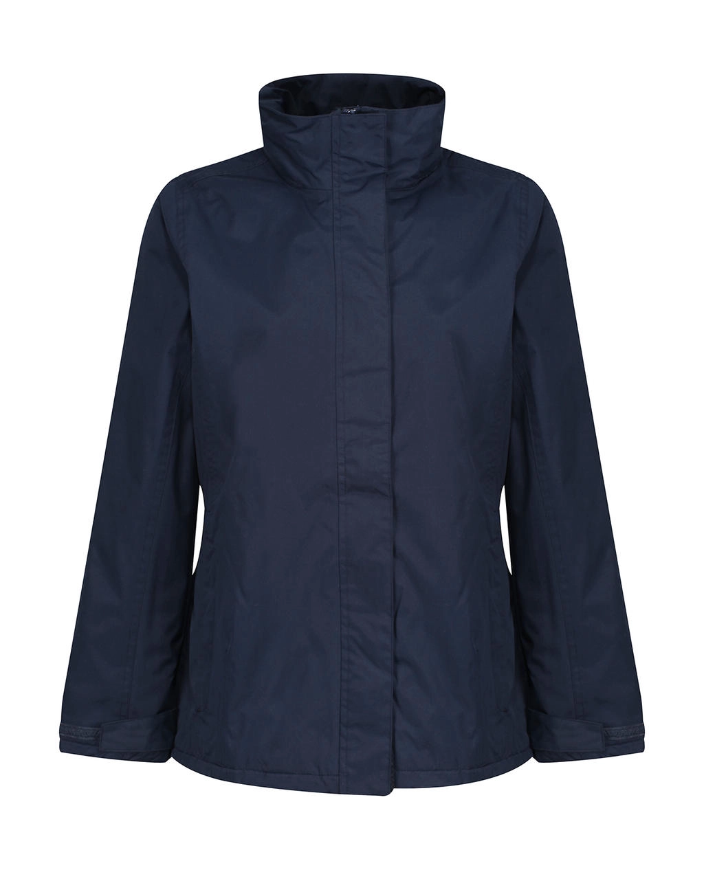 Ladies` Beauford Insulated Jacket zum Besticken und Bedrucken in der Farbe Navy mit Ihren Logo, Schriftzug oder Motiv.