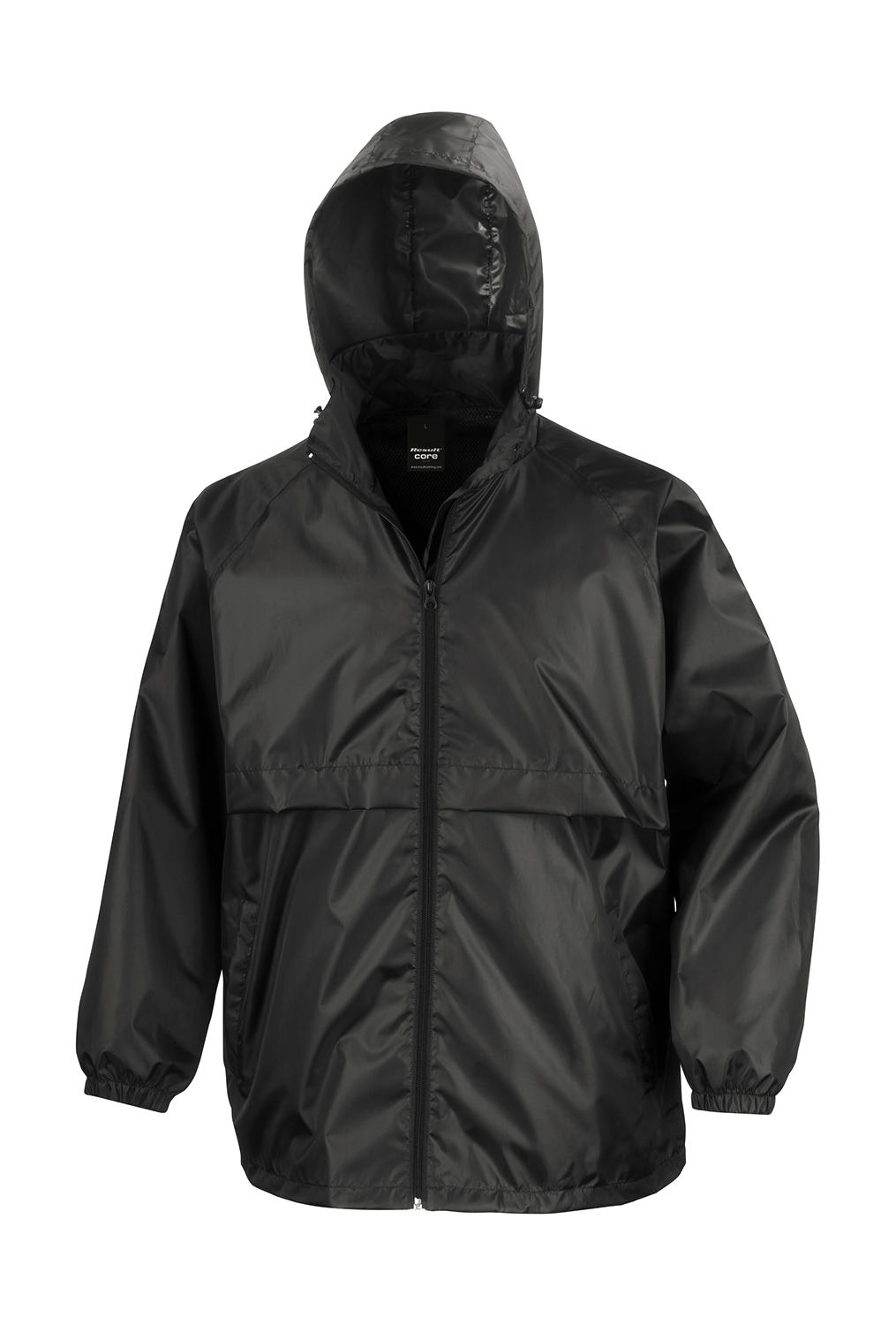 Lightweight Jacket zum Besticken und Bedrucken in der Farbe Black mit Ihren Logo, Schriftzug oder Motiv.