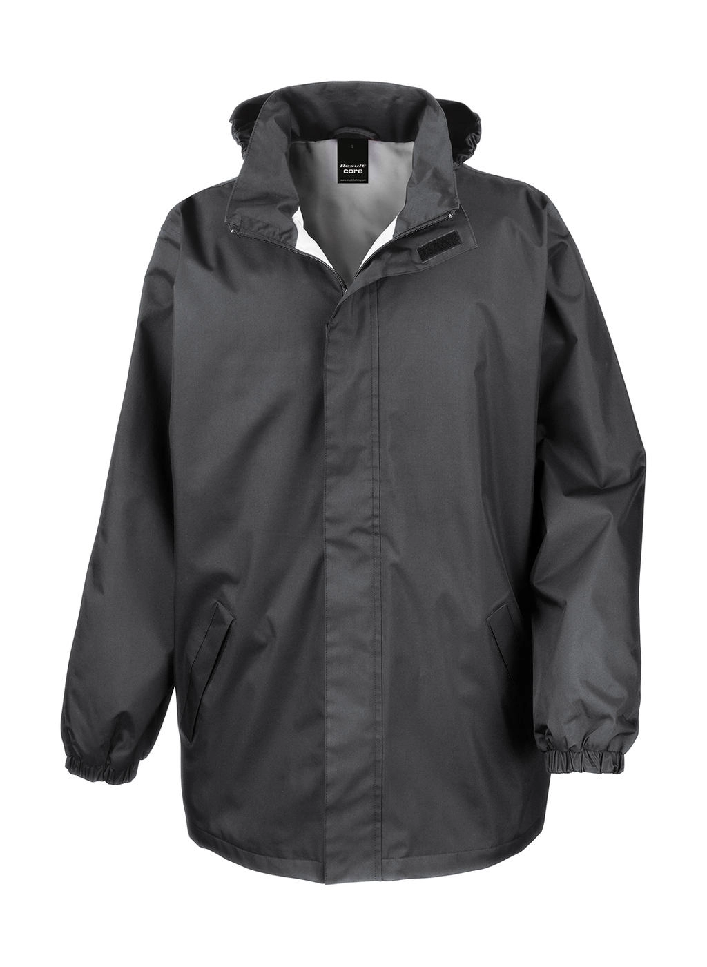 Core Midweight Jacket zum Besticken und Bedrucken in der Farbe Steel Grey mit Ihren Logo, Schriftzug oder Motiv.