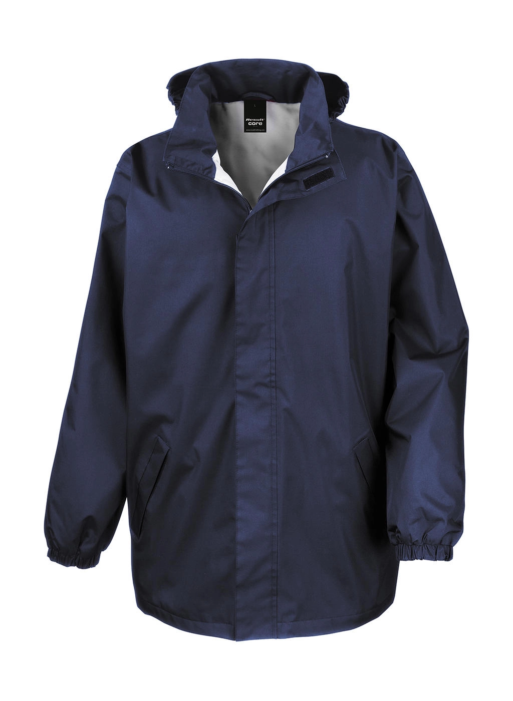 Core Midweight Jacket zum Besticken und Bedrucken in der Farbe Navy mit Ihren Logo, Schriftzug oder Motiv.