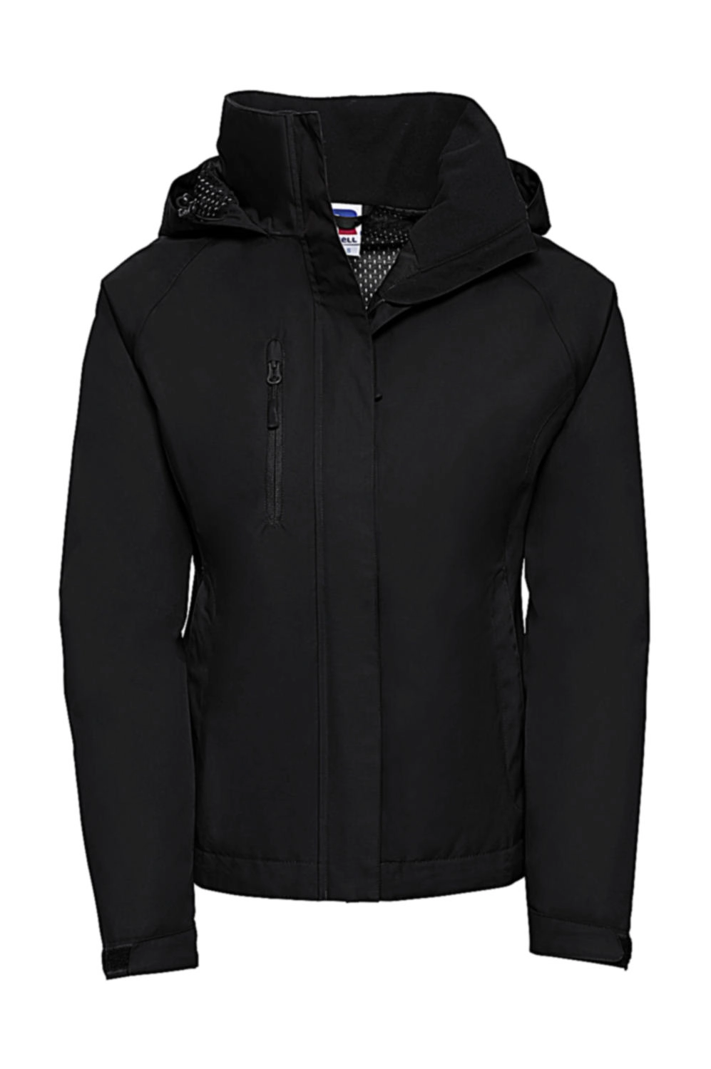 Ladies` HydraPlus 2000 Jacket zum Besticken und Bedrucken in der Farbe Black mit Ihren Logo, Schriftzug oder Motiv.