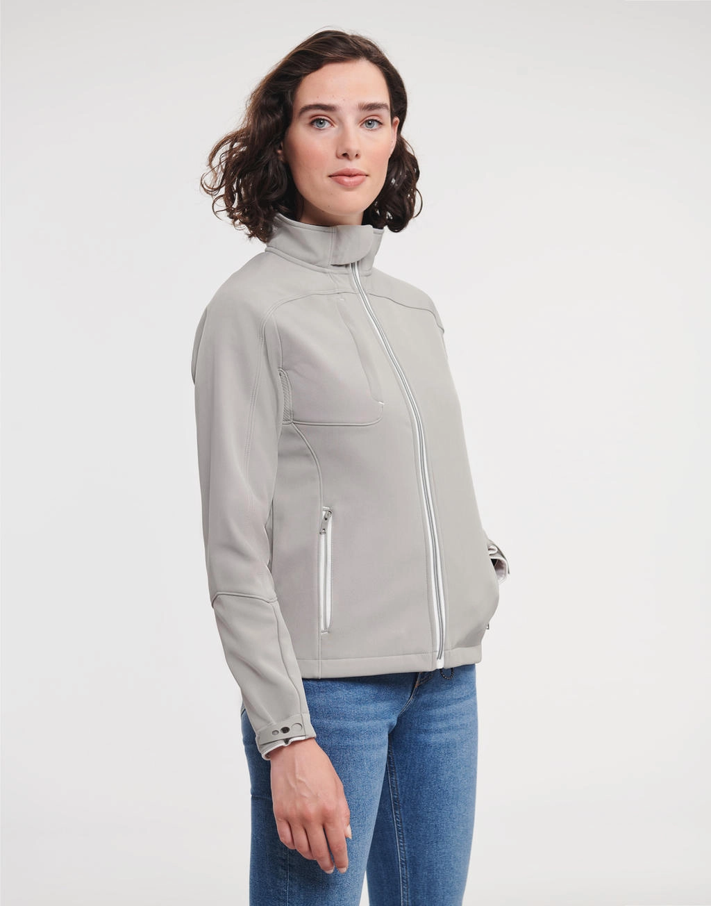 Ladies` Bionic Softshell Jacket zum Besticken und Bedrucken mit Ihren Logo, Schriftzug oder Motiv.