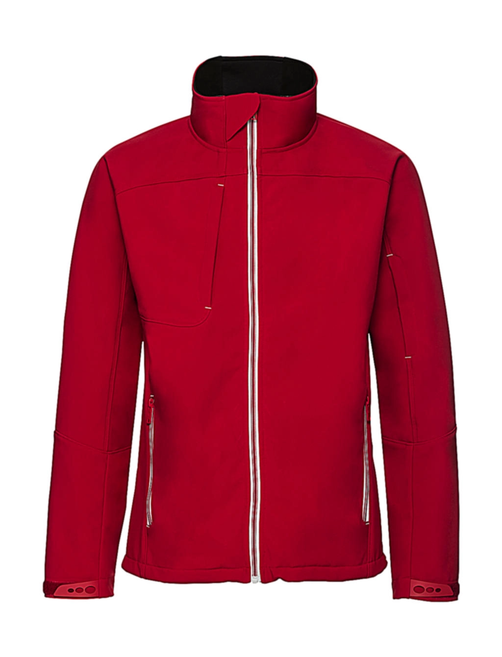 Men`s Bionic Softshell Jacket zum Besticken und Bedrucken in der Farbe Classic Red mit Ihren Logo, Schriftzug oder Motiv.
