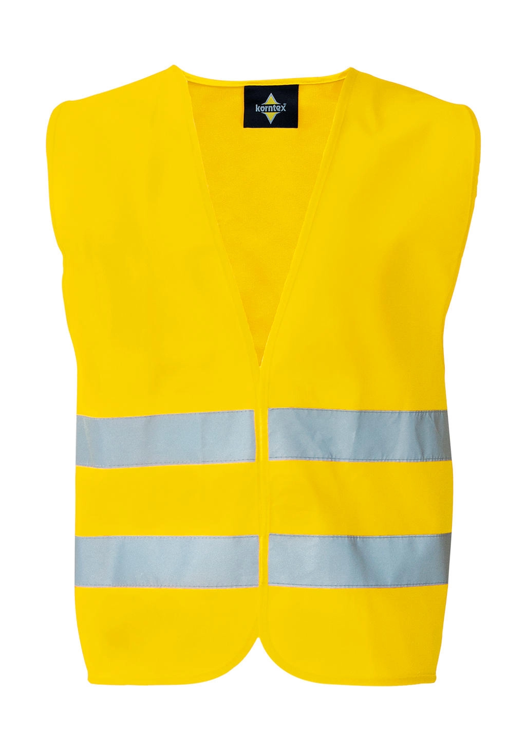 Basic Safety-Vest Duo-Pack zum Besticken und Bedrucken in der Farbe Yellow mit Ihren Logo, Schriftzug oder Motiv.