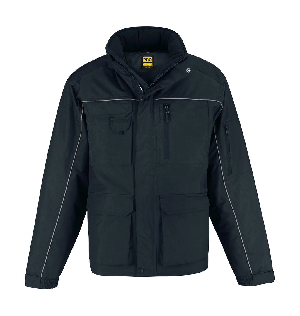 Shelter PRO Jacket zum Besticken und Bedrucken in der Farbe Navy mit Ihren Logo, Schriftzug oder Motiv.