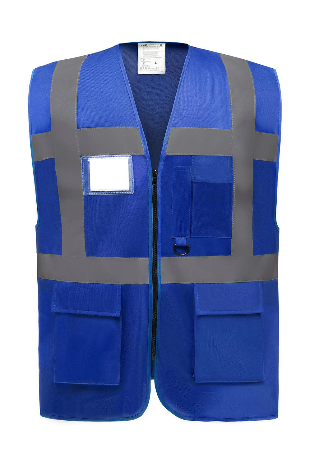 Fluo Executive Waistcoat zum Besticken und Bedrucken in der Farbe Royal Blue mit Ihren Logo, Schriftzug oder Motiv.