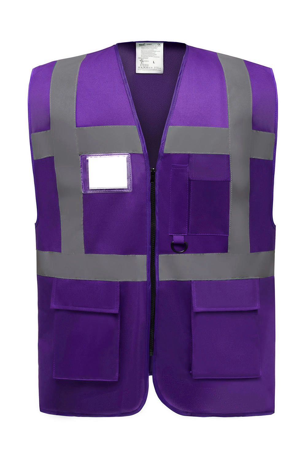 Fluo Executive Waistcoat zum Besticken und Bedrucken in der Farbe Purple mit Ihren Logo, Schriftzug oder Motiv.