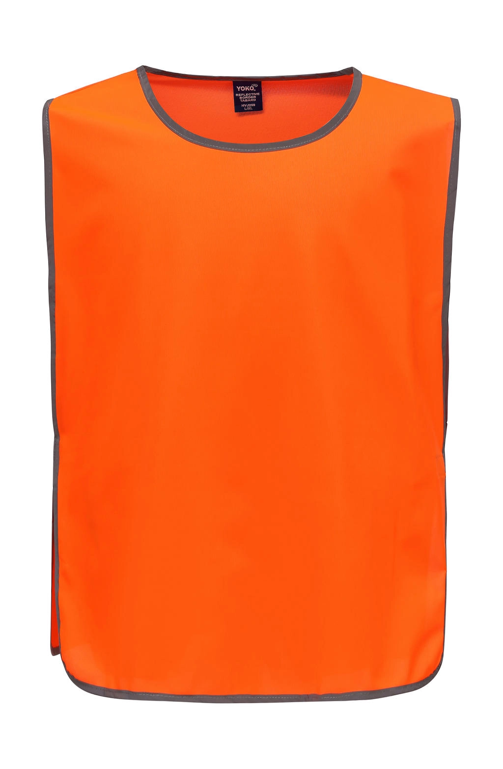 Fluo Reflective Border Tabard zum Besticken und Bedrucken in der Farbe Fluo Orange mit Ihren Logo, Schriftzug oder Motiv.