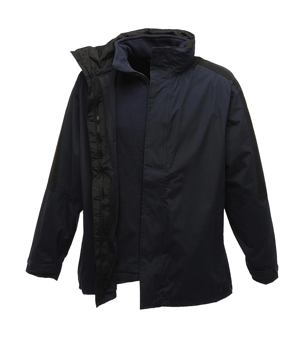 Defender III 3-In-1 Jacket zum Besticken und Bedrucken in der Farbe Navy/Black mit Ihren Logo, Schriftzug oder Motiv.