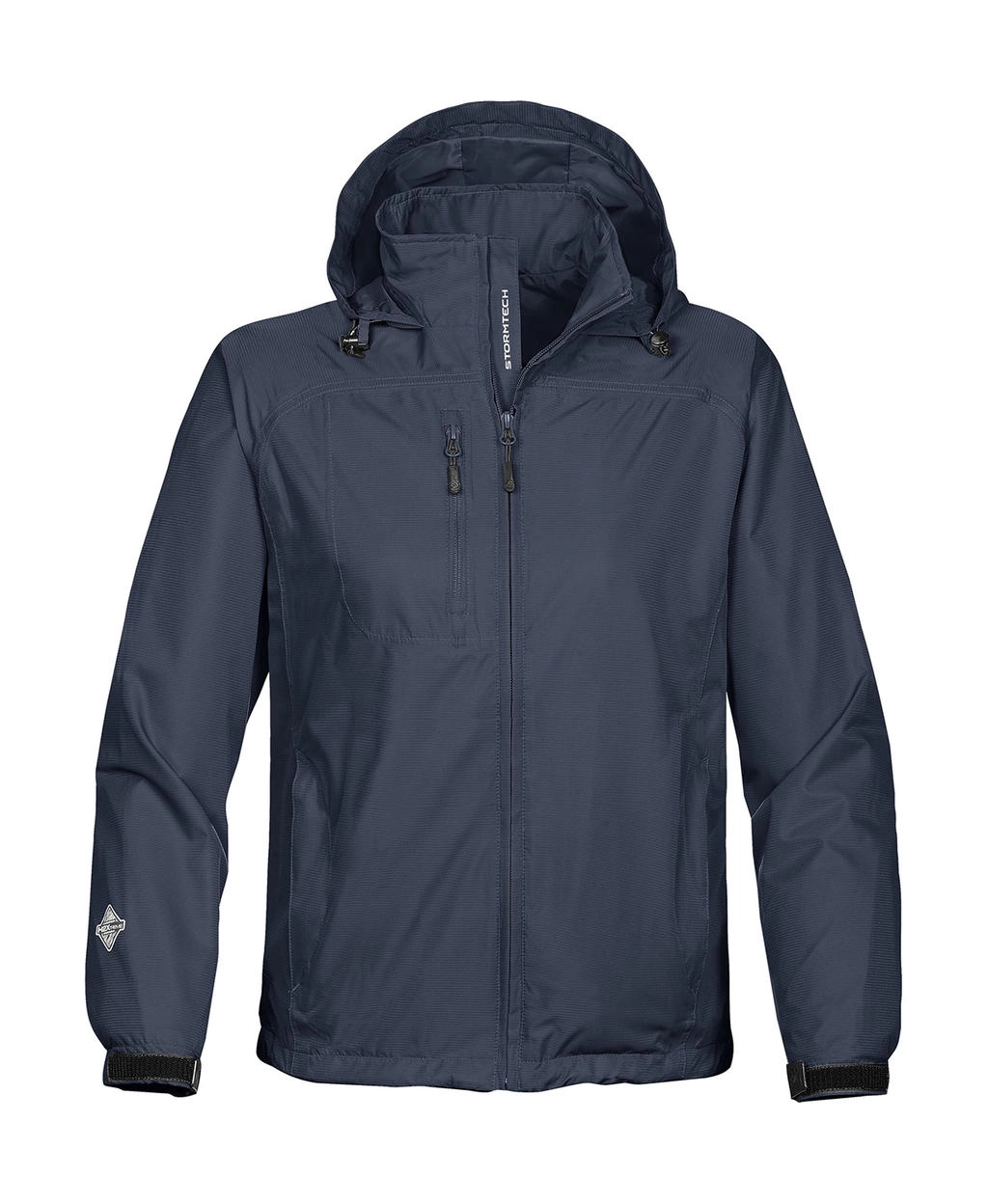 Stratus Light Shell Jacket zum Besticken und Bedrucken in der Farbe Navy mit Ihren Logo, Schriftzug oder Motiv.