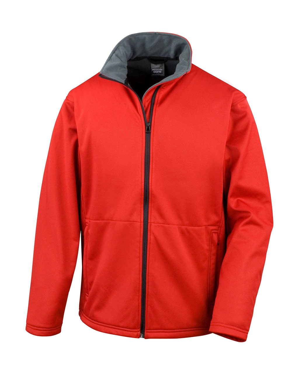Core Softshell Jacket zum Besticken und Bedrucken in der Farbe Red mit Ihren Logo, Schriftzug oder Motiv.