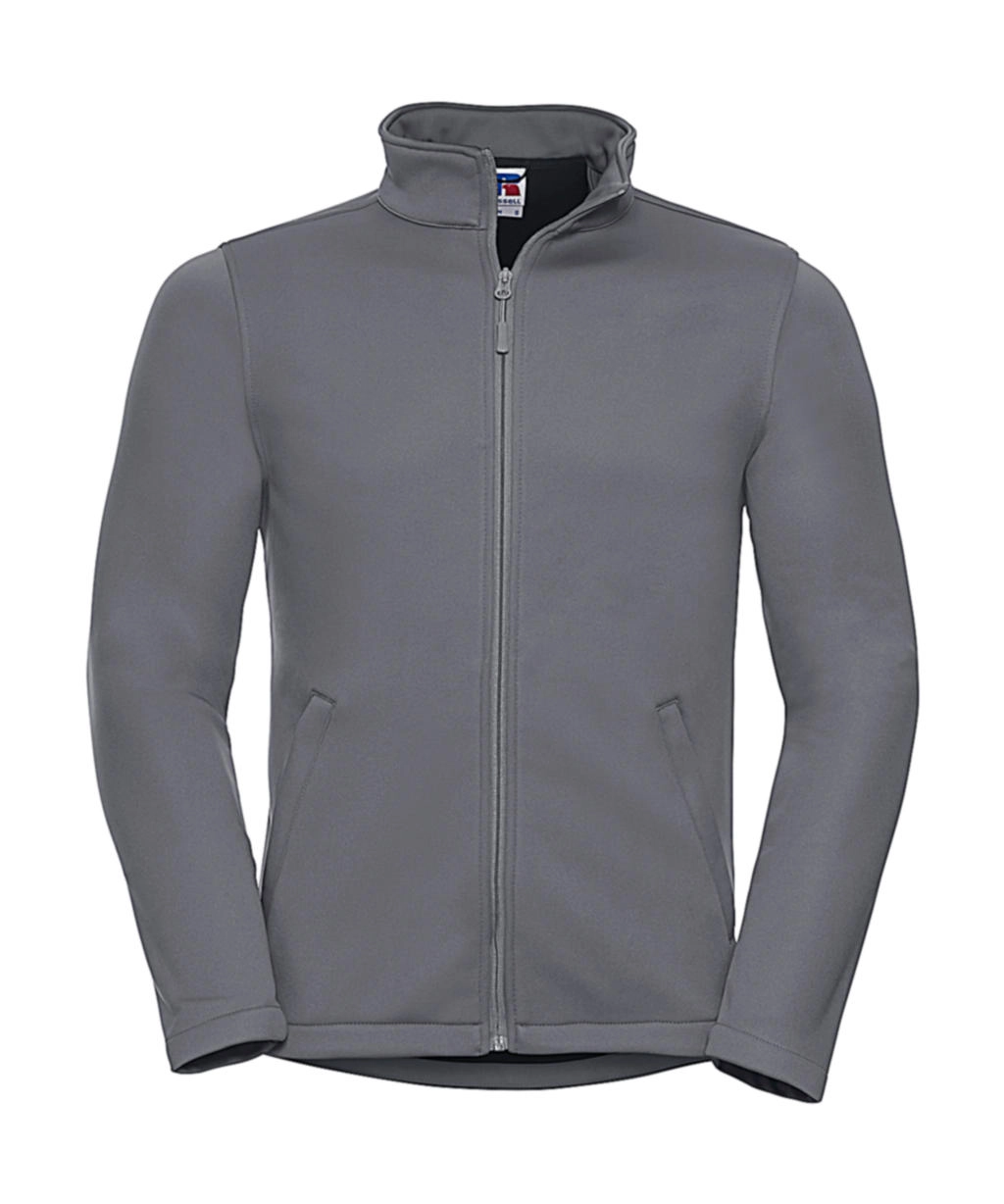 Men`s Smart Softshell Jacket zum Besticken und Bedrucken in der Farbe Convoy Grey mit Ihren Logo, Schriftzug oder Motiv.