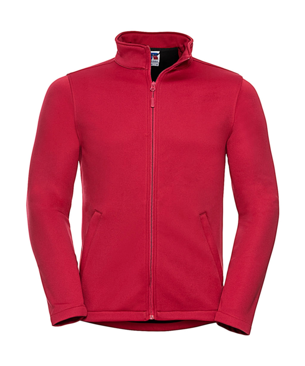 Men`s Smart Softshell Jacket zum Besticken und Bedrucken in der Farbe Classic Red mit Ihren Logo, Schriftzug oder Motiv.