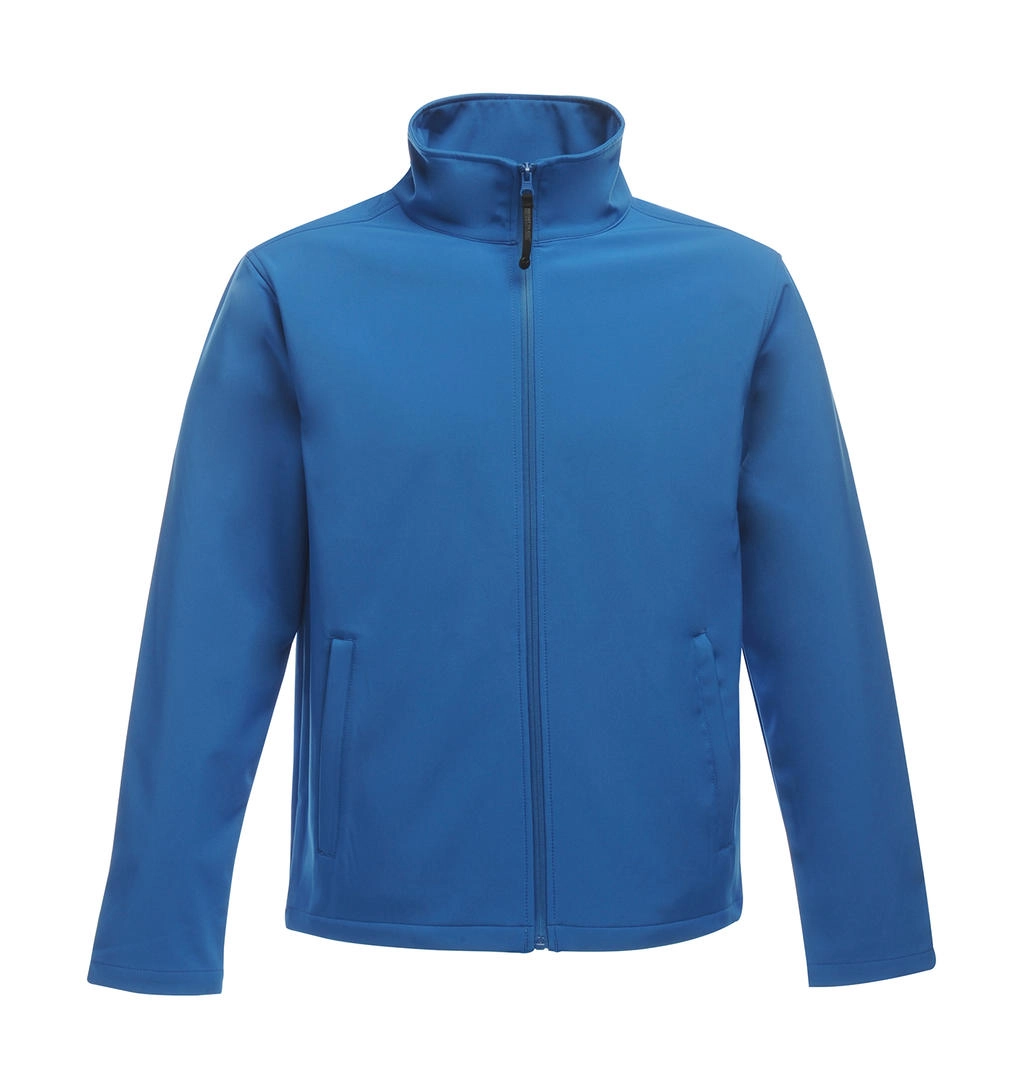 Classic Softshell Jacket zum Besticken und Bedrucken in der Farbe Oxford Blue mit Ihren Logo, Schriftzug oder Motiv.