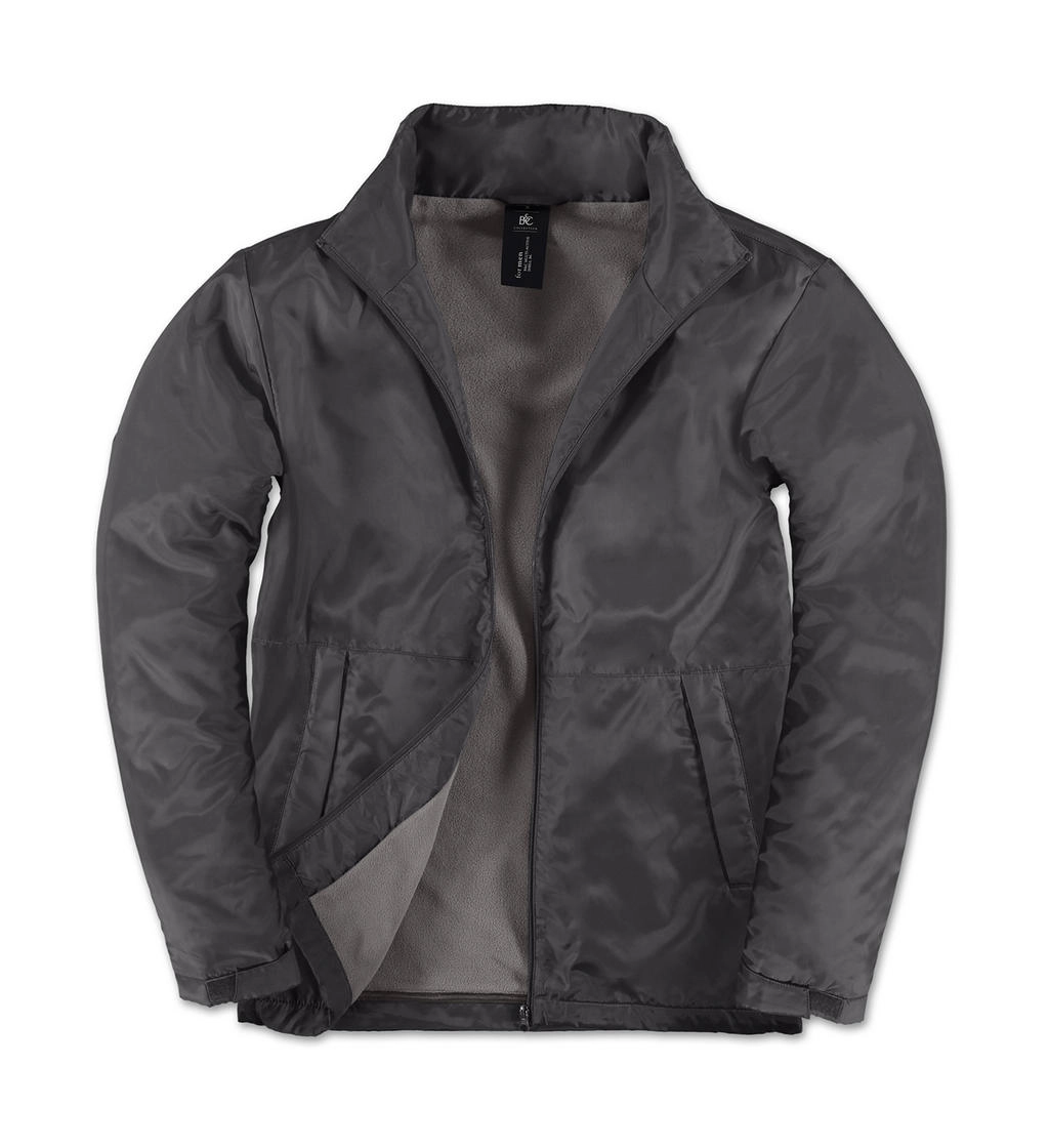 Multi-Active/men Jacket zum Besticken und Bedrucken in der Farbe Dark Grey/Warm Grey mit Ihren Logo, Schriftzug oder Motiv.