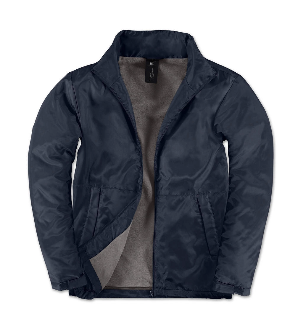 Multi-Active/men Jacket zum Besticken und Bedrucken in der Farbe Navy/Warm Grey mit Ihren Logo, Schriftzug oder Motiv.