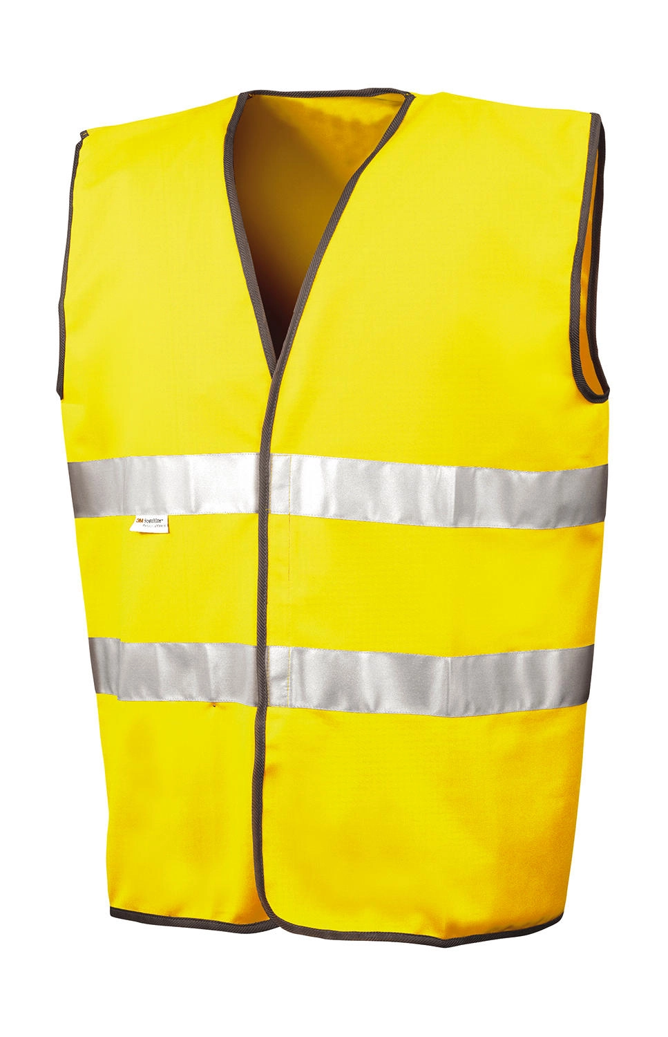 Motorist Safety Vest zum Besticken und Bedrucken in der Farbe Fluorescent Yellow mit Ihren Logo, Schriftzug oder Motiv.