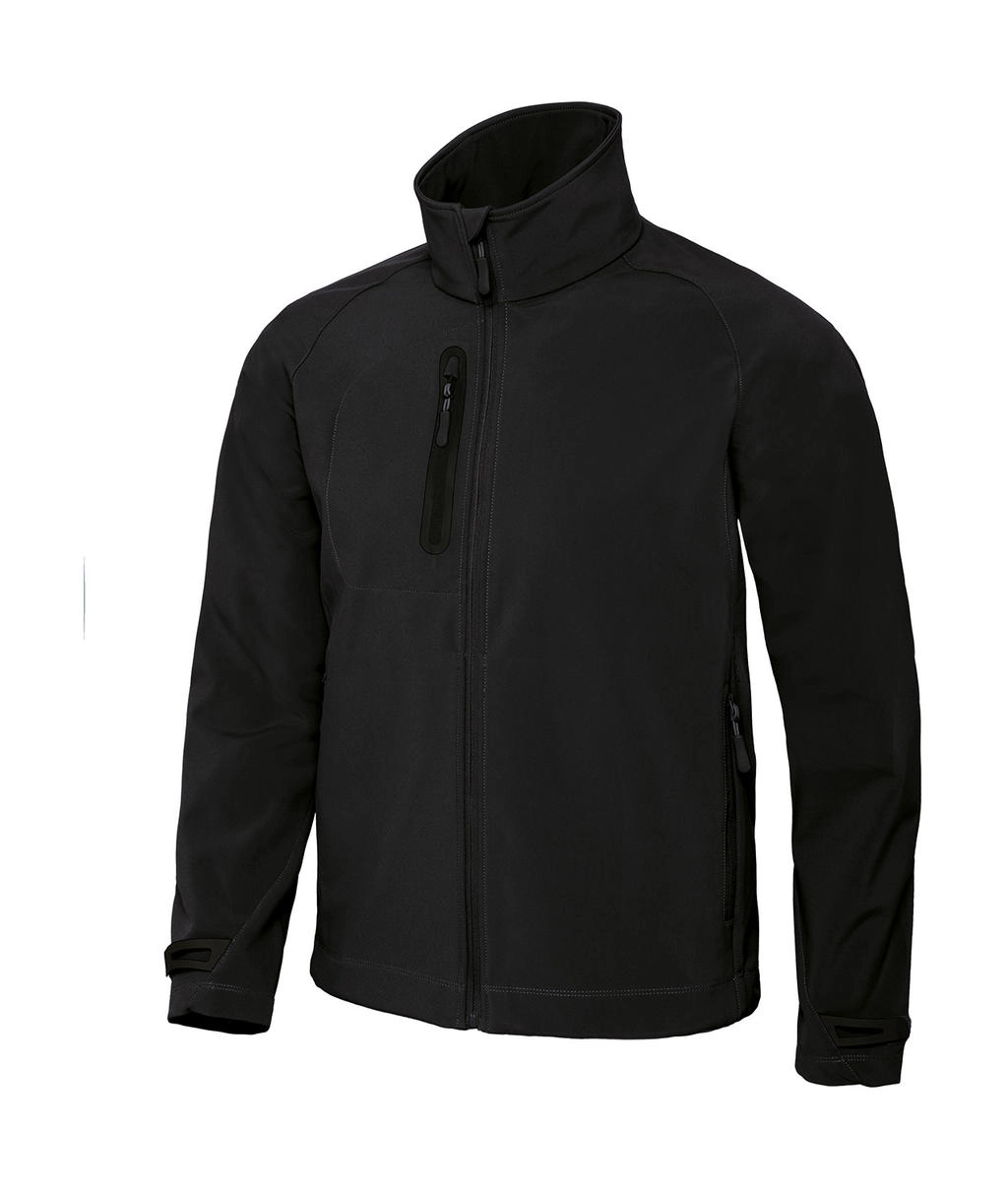 X-Lite Softshell/men Jacket zum Besticken und Bedrucken in der Farbe Black mit Ihren Logo, Schriftzug oder Motiv.