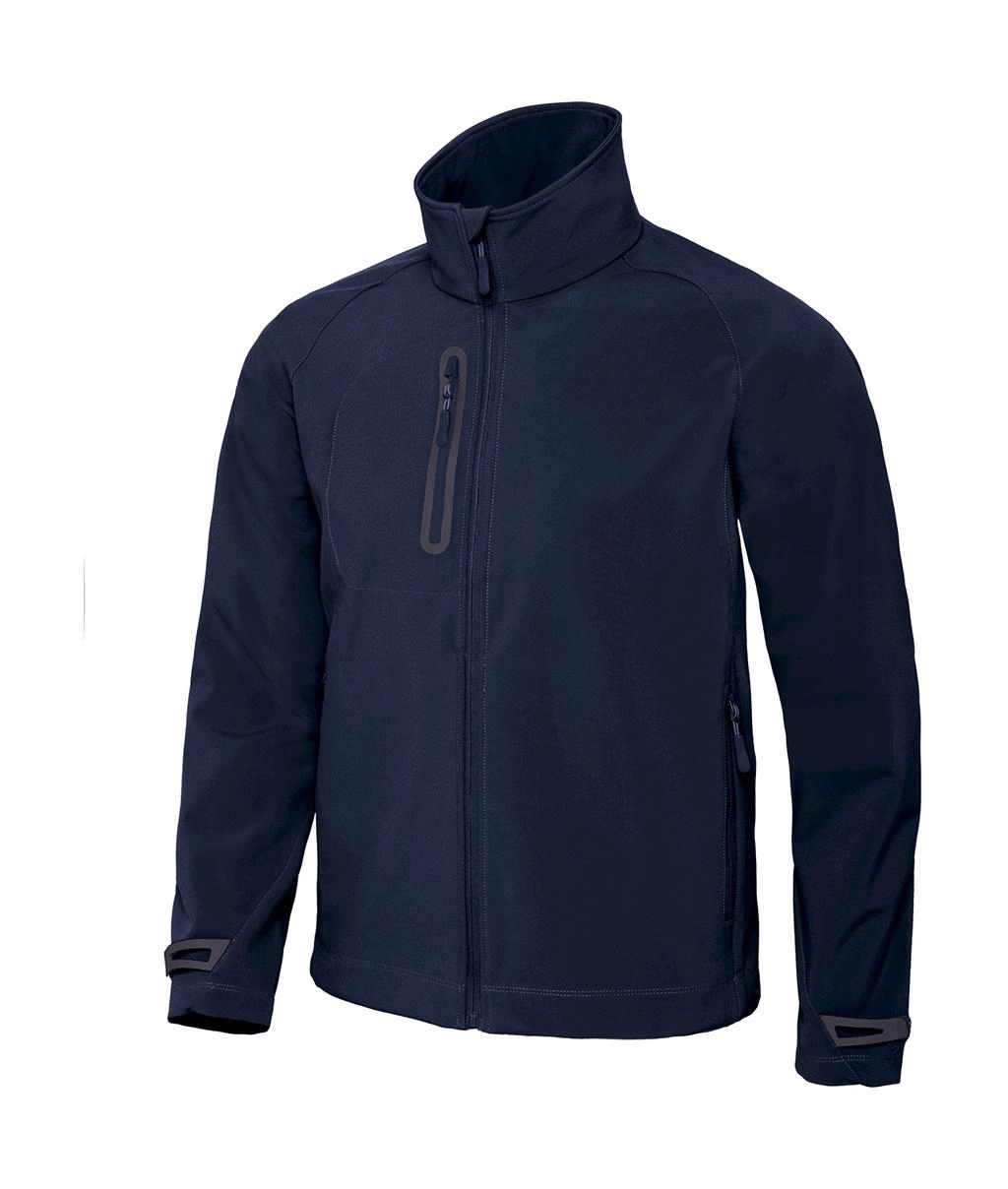 X-Lite Softshell/men Jacket zum Besticken und Bedrucken in der Farbe Navy mit Ihren Logo, Schriftzug oder Motiv.