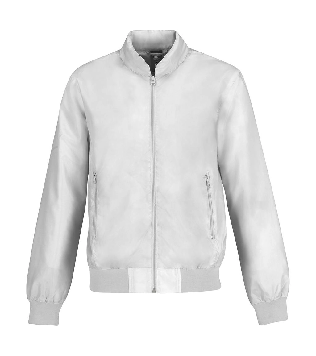 Trooper/men Jacket  zum Besticken und Bedrucken in der Farbe White/White mit Ihren Logo, Schriftzug oder Motiv.