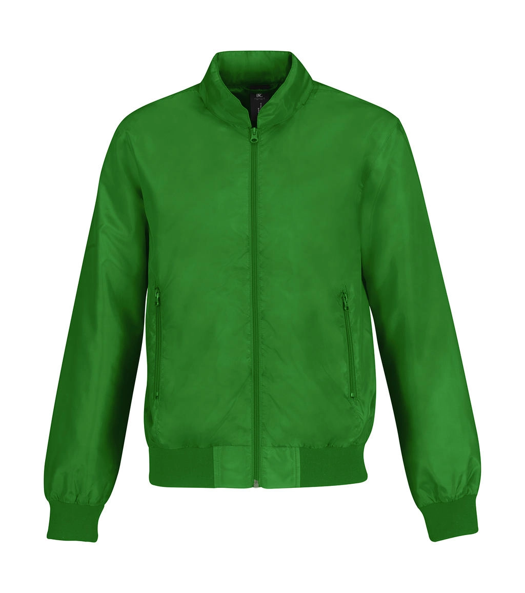 Trooper/men Jacket  zum Besticken und Bedrucken in der Farbe Real Green/Neon Orange mit Ihren Logo, Schriftzug oder Motiv.