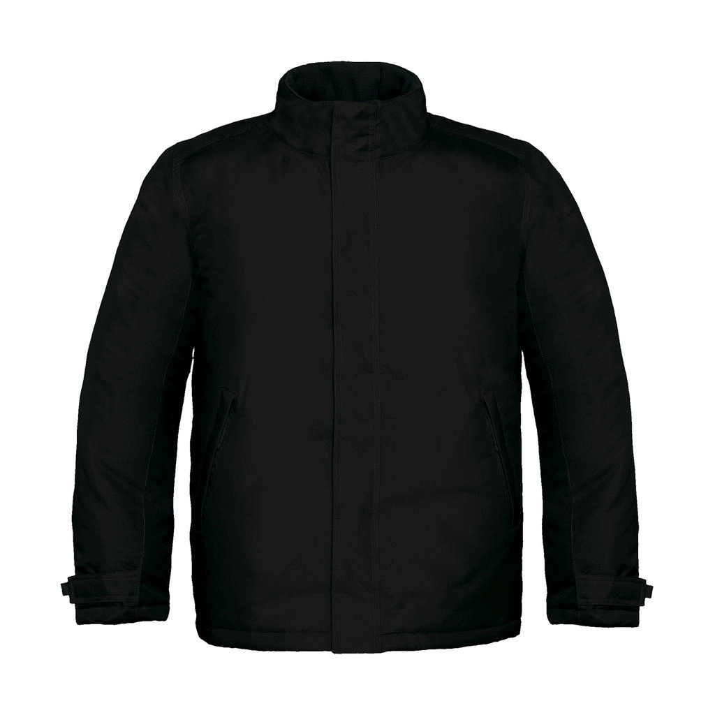 Real+/men Heavy Weight Jacket zum Besticken und Bedrucken in der Farbe Black mit Ihren Logo, Schriftzug oder Motiv.