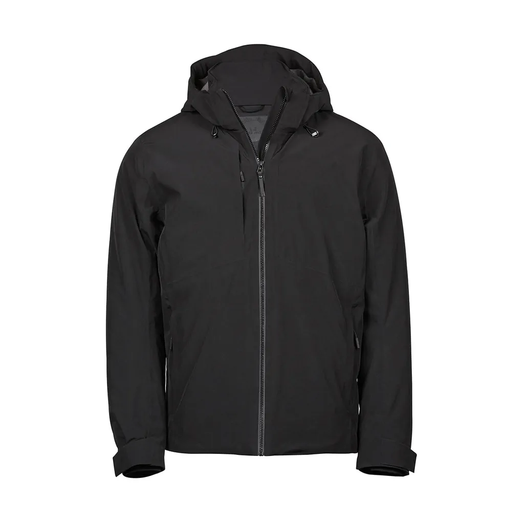 All Weather Winter Jacket zum Besticken und Bedrucken in der Farbe Black mit Ihren Logo, Schriftzug oder Motiv.