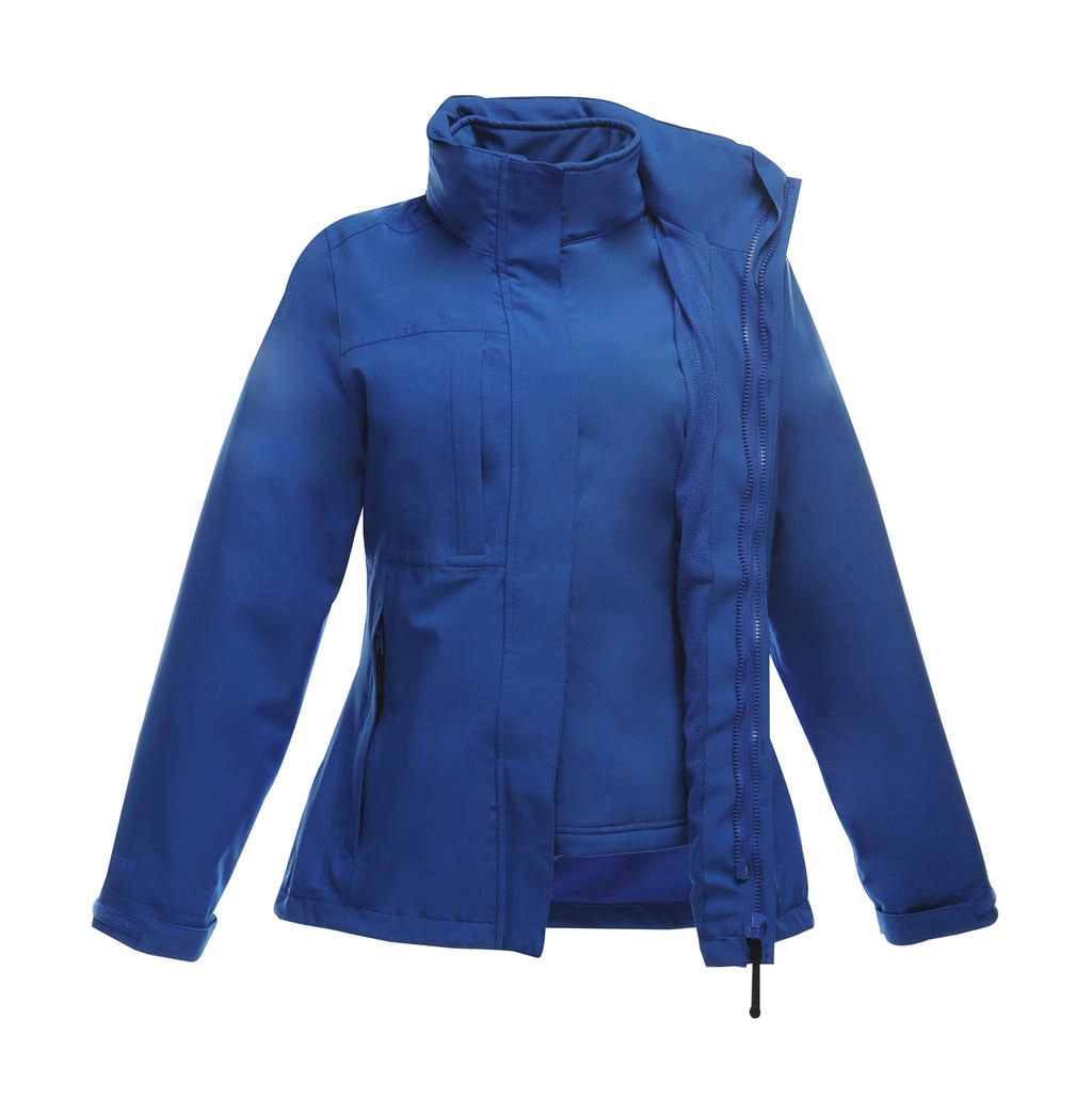 Women`s Kingsley 3-in-1 Jacket zum Besticken und Bedrucken in der Farbe Oxford Blue/Oxford Blue mit Ihren Logo, Schriftzug oder Motiv.