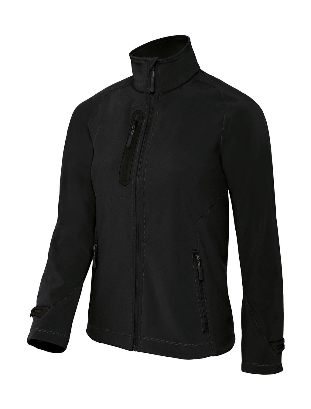 X-Lite Softshell/women Jacket zum Besticken und Bedrucken in der Farbe Black mit Ihren Logo, Schriftzug oder Motiv.