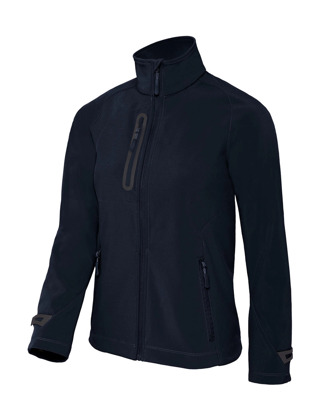 X-Lite Softshell/women Jacket zum Besticken und Bedrucken in der Farbe Navy mit Ihren Logo, Schriftzug oder Motiv.