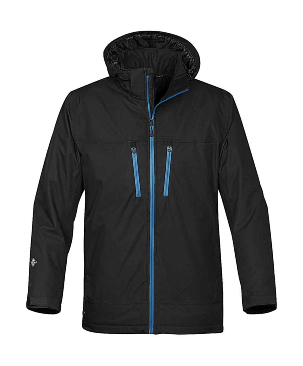 Snowburst Thermal Shell Jacket zum Besticken und Bedrucken in der Farbe Black/Electric mit Ihren Logo, Schriftzug oder Motiv.