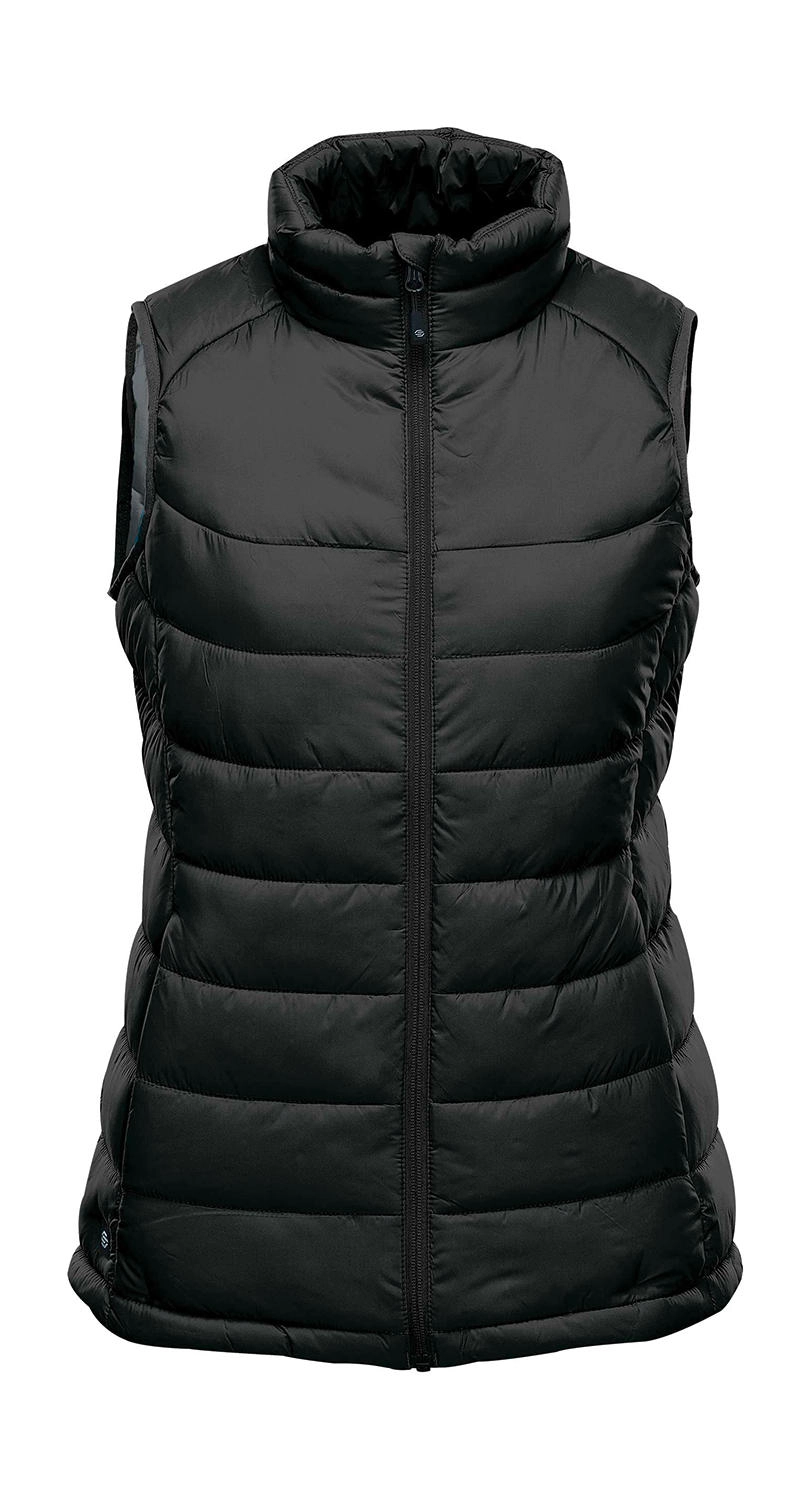 Women`s Stavanger Thermal Vest zum Besticken und Bedrucken in der Farbe Black mit Ihren Logo, Schriftzug oder Motiv.
