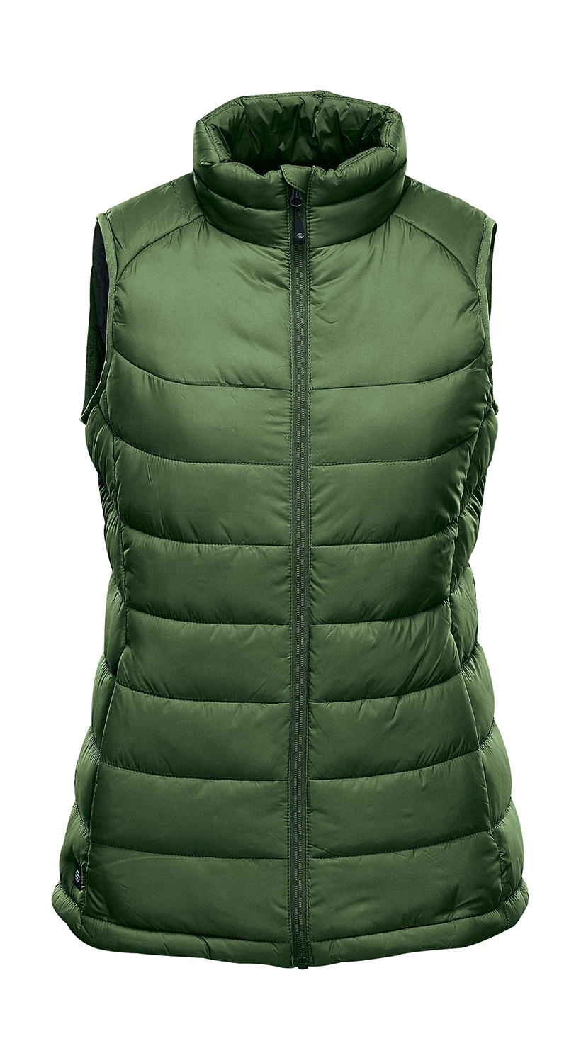 Women`s Stavanger Thermal Vest zum Besticken und Bedrucken in der Farbe Garden Green mit Ihren Logo, Schriftzug oder Motiv.