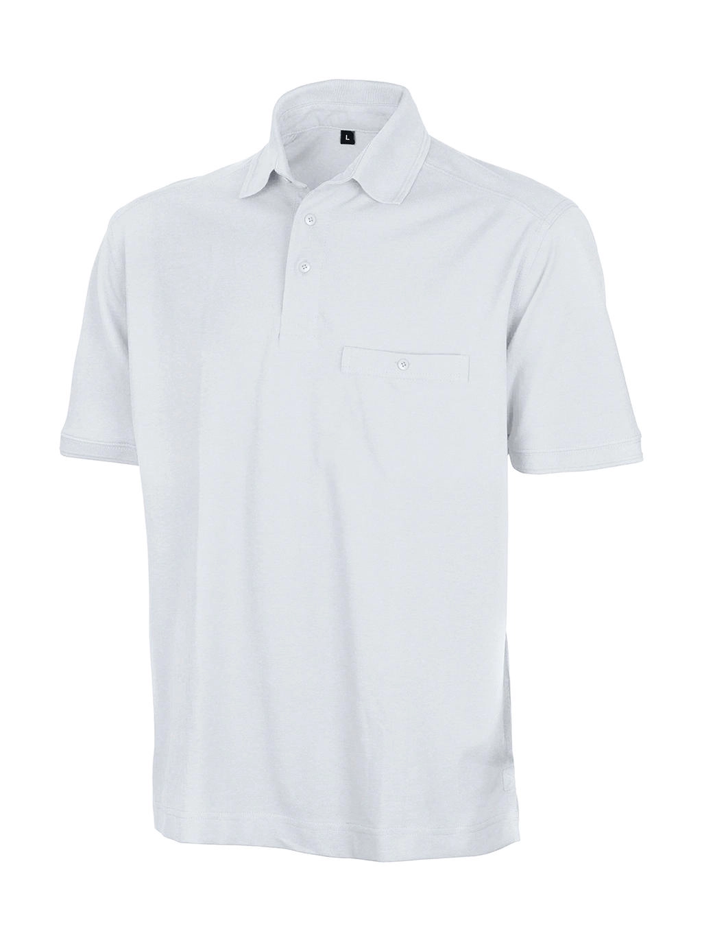 Apex Polo Shirt zum Besticken und Bedrucken in der Farbe White mit Ihren Logo, Schriftzug oder Motiv.