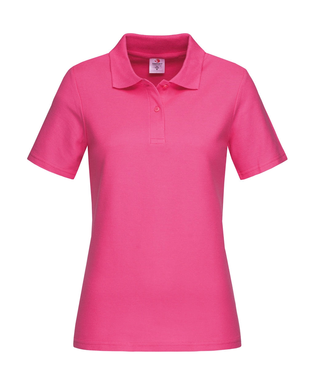 Polo Women zum Besticken und Bedrucken in der Farbe Sweet Pink mit Ihren Logo, Schriftzug oder Motiv.