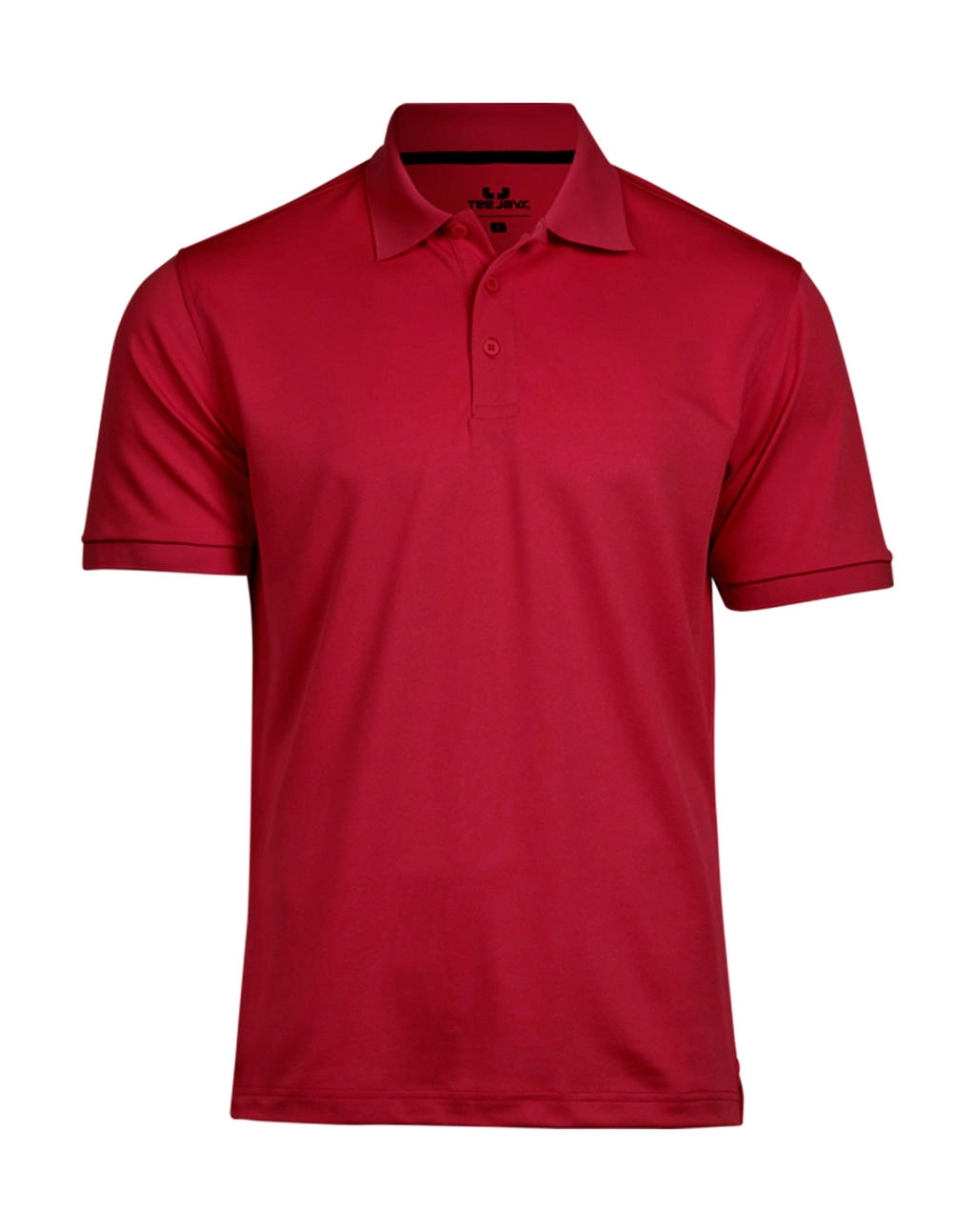 Club Polo zum Besticken und Bedrucken in der Farbe Red mit Ihren Logo, Schriftzug oder Motiv.