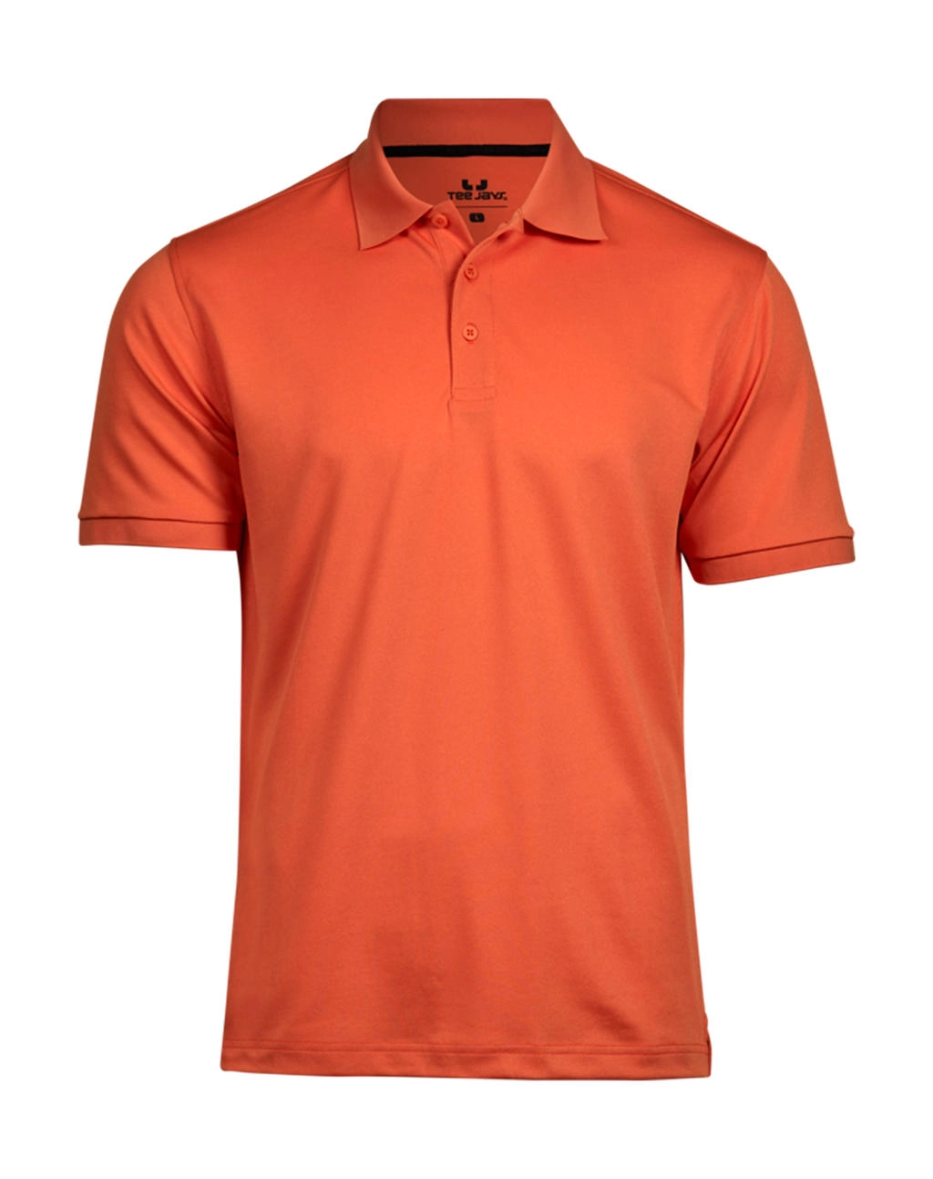 Club Polo zum Besticken und Bedrucken in der Farbe Dusty Orange mit Ihren Logo, Schriftzug oder Motiv.