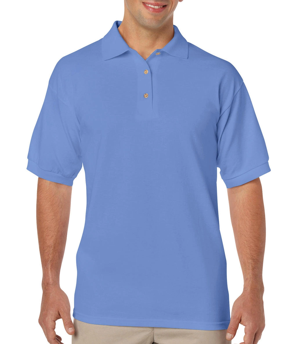 DryBlend Adult Jersey Polo zum Besticken und Bedrucken in der Farbe Carolina Blue mit Ihren Logo, Schriftzug oder Motiv.